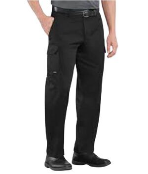 NWT Softwill by UniFirst Black Cargo Pants 34x34